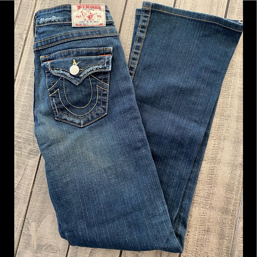 True religion women 28 boot cut jeans